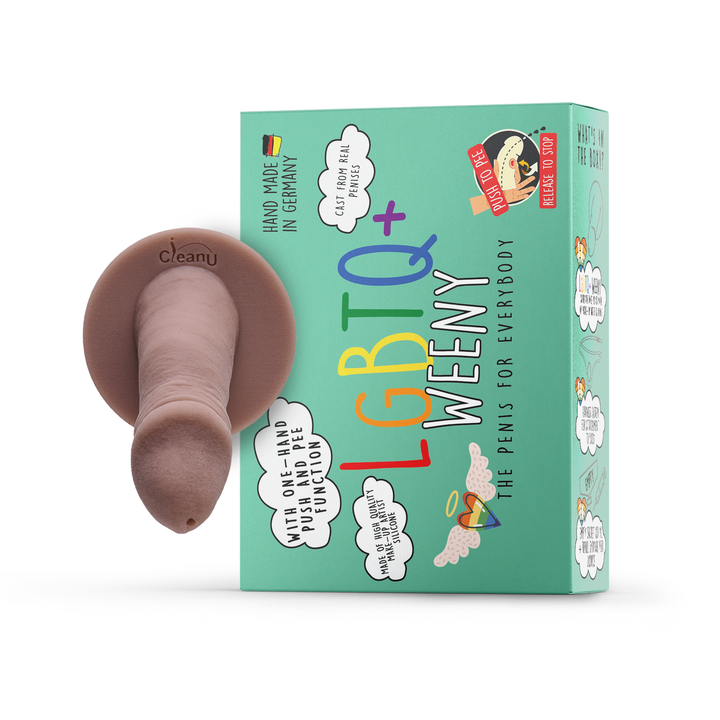 LGBTQ+Weeny Set - CIRCUMCISED - Light Ivory