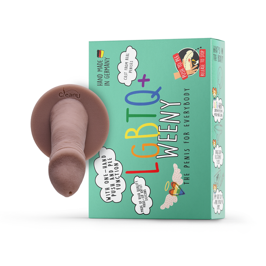 LGBTQ+Weeny Set - CIRCUMCISED - Light Ivory