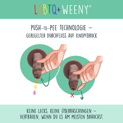 LGBTQ+Weeny Set - AMOR - Deep Bronze
