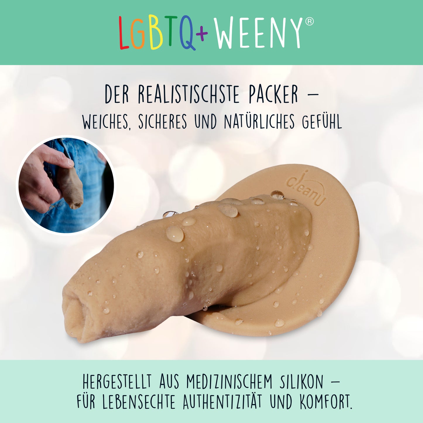 LGBTQ+Weeny Set - AMOR - Deep Bronze