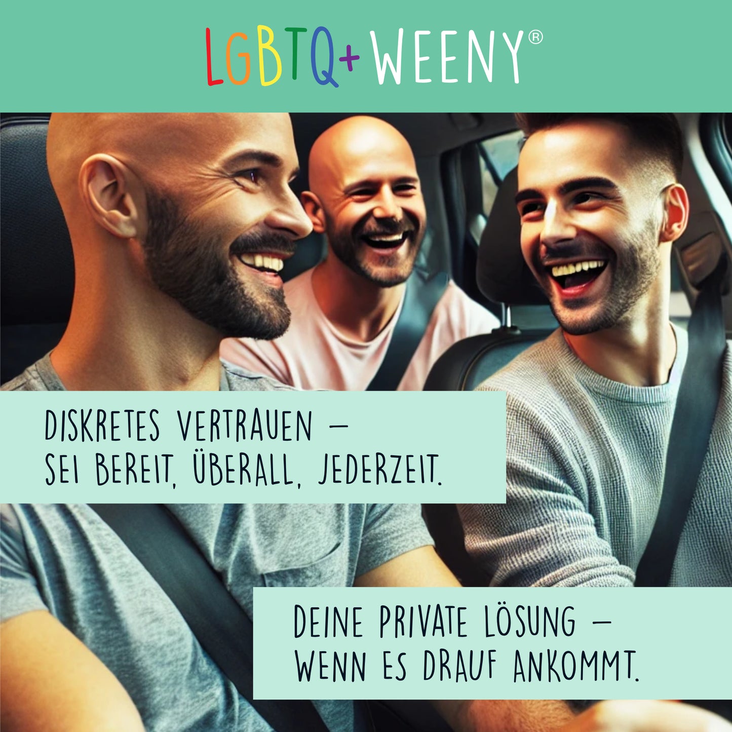 LGBTQ+Weeny Set - AMOR - Deep Bronze